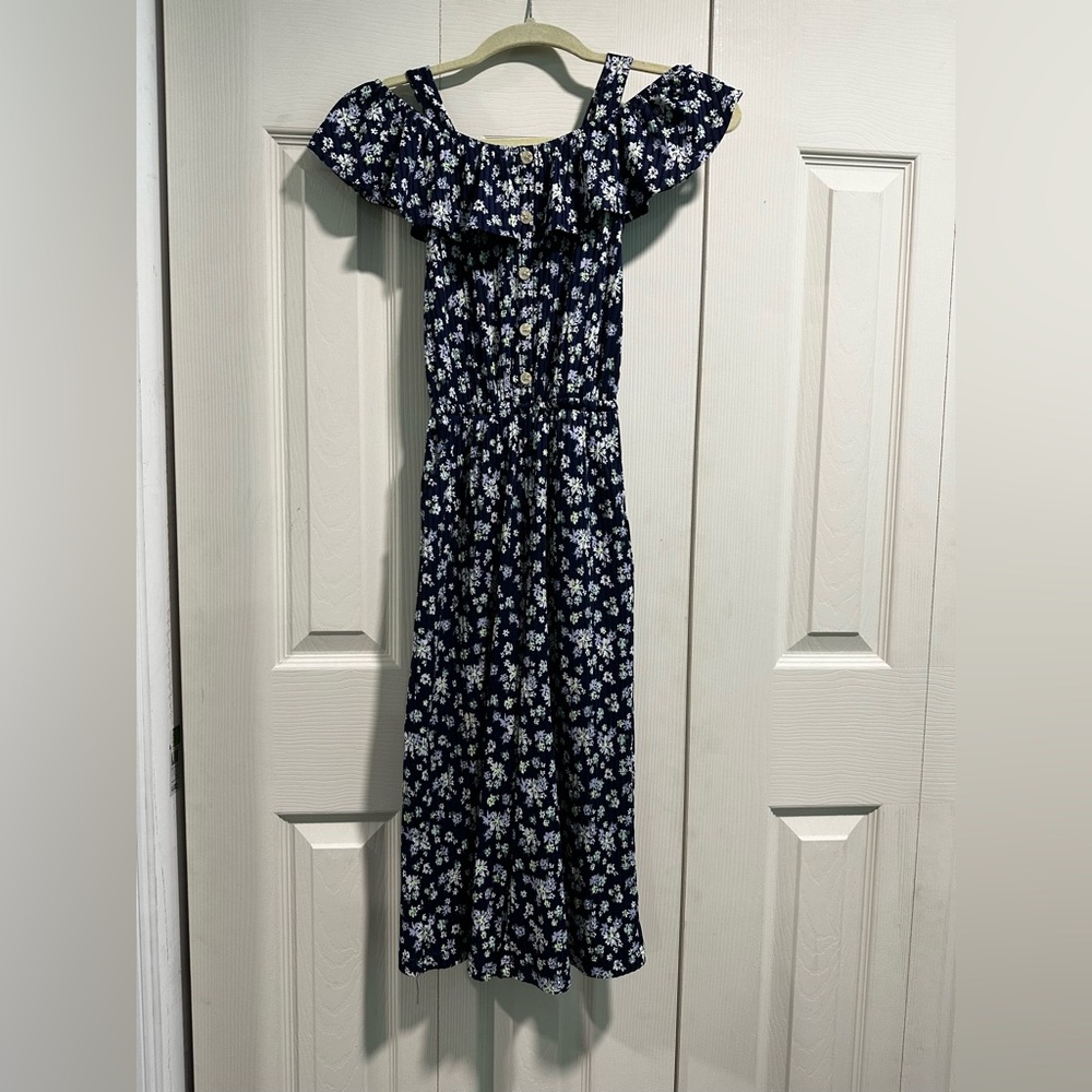 Floral Off-Shoulder Romper